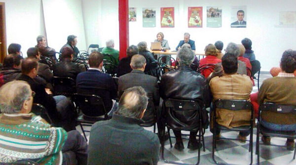 Fotografía de la asamblea de Bolaños