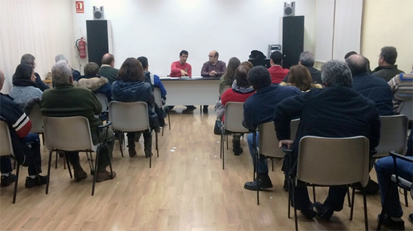 Fotografía de la asamblea celebrada