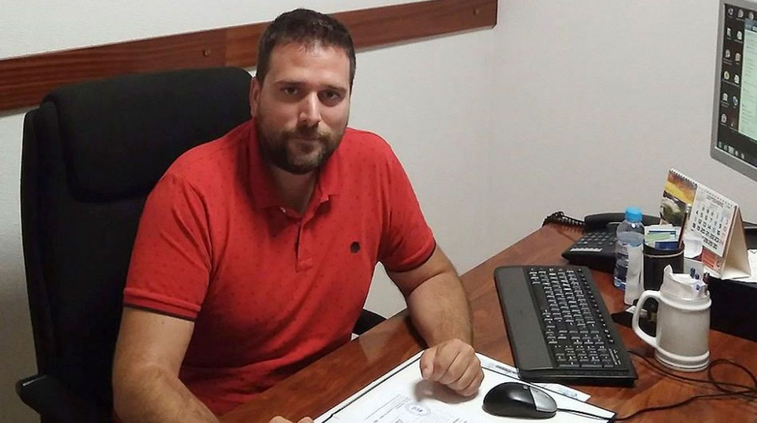 Alberto Fernández es el alcalde de Hinojosas de Calatrava.