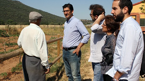 Fotografía de la visita realizada a Luciana