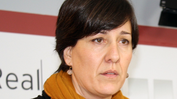 Blanca Fernández en rueda de prensa
