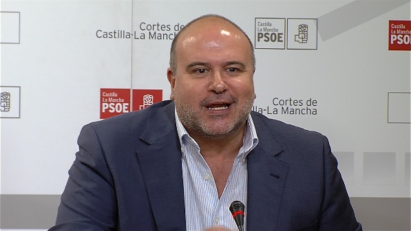 Fausto Marín en su comparecencia ante los medios.